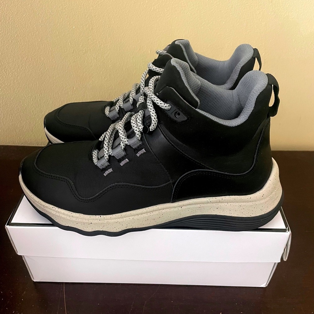 Clarks Nova Peak Womens Black High Top Sneakers Wide Width Size 8.5 261689775060